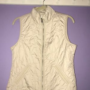 Cream vest